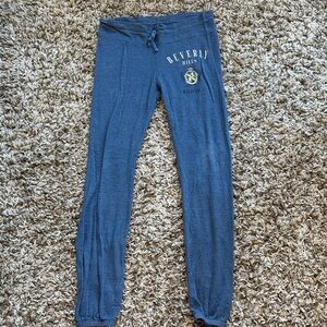 Wildfox Blue Beverly Hills Joggers